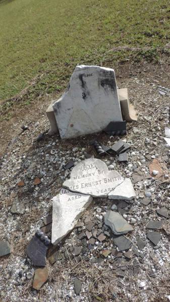 James Ernest SMITH  | aged 73  |   | Cawarral Cemetery  |   | 