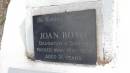 Joan BOTO
d: May 1930 aged 3 12 years
Cawarral Cemetery