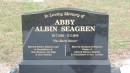 Abby Albin SEAGREN
b: 28-Jul-1920
d: 17-Feb-1998
father, father-in-law of Ross SEAGREN, Jan PAGE
husband of Prances
Father of Albin and Melissa SEAGREN
Cooktown Cemetery