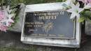 Maurice William MURFET
b: 3 Sep 1941
d: 16 Oct 2005
father of Derek Brendan Janine Nigel
Cooloola Coast Cemetery
