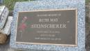Ruth May STEINSCHERER
d: 29 Nov 1994 aged 50
Cooloola Coast Cemetery