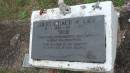 Violet Grace WALKER (Bub)
b: 14 Aug 1921
d: 24 Jul 2005
Brian ??
d: 16 M? aged 28
Cooloola Coast Cemetery