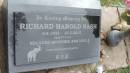 Richard Harold NASH
b: 8 Aug 1933
d: 19 Mar 2015 aged 81
Cooloola Coast Cemetery
