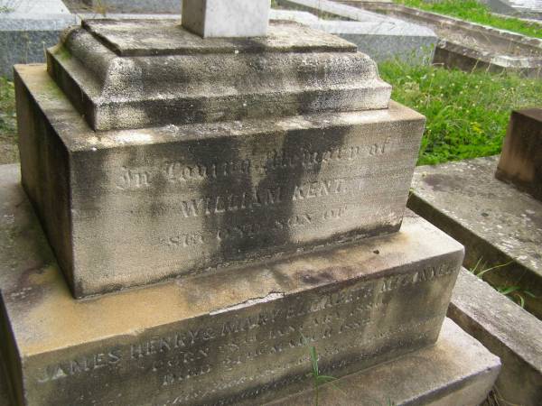 William Kent (McCONNEL)  | b: 28 Jan 1880  | d: 24 Mar 1888  | second son of James Henry and Mary Elizabeth McCONNEL  |   | Cressbrook Homestead, Somerset Region  | 