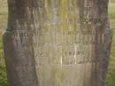 Mary Jane McKINNON
d: 22 Nov 1881 at Cressbrook
aged 19
Cressbrook Homestead, Somerset Region