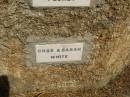 
Chas [Charles] & Sarah WHITE;
Crows Nest Methodist Pioneer Wall, Crows Nest Shire
