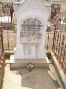 Johanna Maria KRAUTZ,
died 18 June 1917 in 61st year;
Douglas Lutheran cemetery, Crows Nest Shire