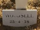 WOODSELL
d: 25 Apr 1978
Exmouth Cemetery, WA