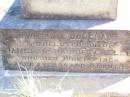 William Douglas,
son of James and Harriet CRELLIN,
died 15 June 1894 aged 2 years 10 months;
Fernvale General Cemetery, Esk Shire