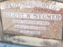 August W. STUMER,
died 14 Sept 1967 aged 57 years;
Fernvale General Cemetery, Esk Shire