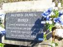 Alfred James BIRD,
husband of Gloria,
father father-in-law grandad,
died 30-11-1995 aged 65 years;
Fernvale General Cemetery, Esk Shire