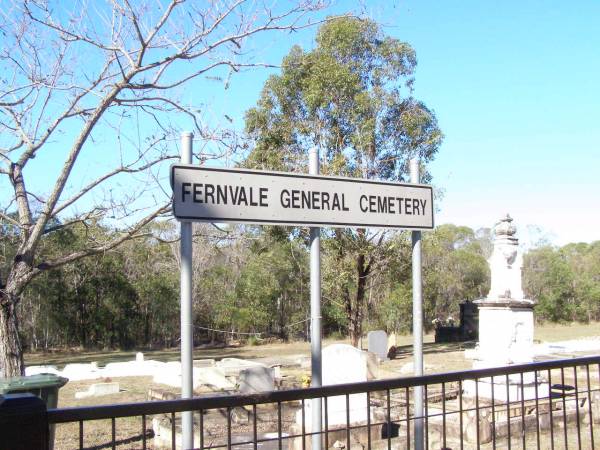 Fernvale General Cemetery, Esk Shire  | 