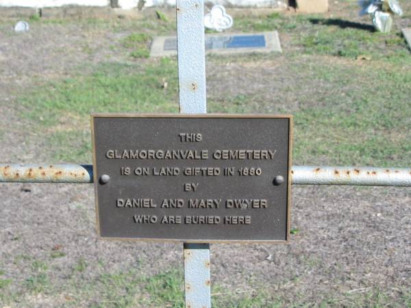 Daniel and Mary DWYER  | Glamorganvale Cemetery, Esk Shire  | 