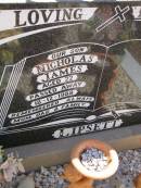 Nicholas James (Lipo) LIPSETT,
son,
died 18-12-1988 aged 22 years,
remembered mum, dad & family;
Glencoe Bethlehem Lutheran cemetery, Rosalie Shire