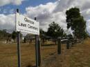 Glencoe Lawn cemetery, Rosalie Shire,
adjacent to
Glencoe Bethlehem Lutheran cemetery, Rosalie Shire