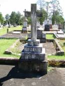 Thomas COLGAN,
born Kings County Ireland,
died 25 Oct 1894 aged 75 years;
Thomas, son,
born Kings County Ireland,
died 31 July 1906 aged 53 years;
Gleneagle Catholic cemetery, Beaudesert Shire