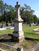 Ellen DOYLE,
died 10 Nov 1912 aged 69 years;
Mary, daughter of Ellen DOYLE,
wife of Edward TILLEY,
died 2 Dec 1912 aged 42 years;
Edward Patrick TILLEY,
died 6 May 1942 aged 75 years;
Elizabeth, wife of Robert DOYLE,
died 4 April 1917 aged 42 years;
Elizabeth TILLEY,
died 28 May 1954 aged 81 years;
Gleneagle Catholic cemetery, Beaudesert Shire