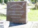 Edward James CREWE, brother,
died 6 Aug 1962 aged 70 years;
Gleneagle Catholic cemetery, Beaudesert Shire