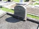 Ellen Cozens MORAN, wife mother,
died 16 Sept 1958 aged 63 years;
Peter Leo MORAN, husband father,
died 29 Aug 1955 aged 64 years;
Gleneagle Catholic cemetery, Beaudesert Shire