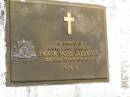 Frank Noel CALLANAN;
Gleneagle Catholic cemetery, Beaudesert Shire