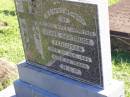Olive Gertrude FERGUSON, wife mother,
died 31 Aug 1946 aged 52 years;
Gleneagle Catholic cemetery, Beaudesert Shire