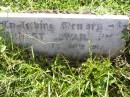 Ernest Edward PYE,
died 26 July 1919 aged 26 years;
Gleneagle Catholic cemetery, Beaudesert Shire