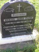 Michael James FLYNN,
17-12-1936 - 14-10-1995;
Gleneagle Catholic cemetery, Beaudesert Shire
