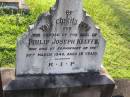 Philip Joseph KEEFFE,
died Beaudesert 30 March 1940 aged 18 years;
Gleneagle Catholic cemetery, Beaudesert Shire