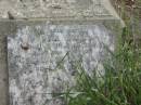 mother Jessie SMALL died 27 Jan 1929;
brother Cecil Jos. A. SMALL died 22 Nov 1921;
Goodna General Cemetery, Ipswich.
