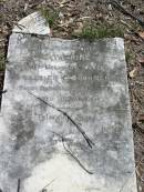 mother Catherine wife of Charles E. BOORMAN died 25 Dec 1902 aged 52 years;
Goodna General Cemetery, Ipswich.
