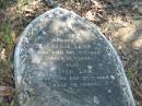George LAW died 2 Dec 1879 ages 51 years;
Ellen LAW died 22 Sept 1888 aged 50 years;
Goodna General Cemetery, Ipswich.