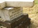 Colin MAUDSLEY,
son of Thomas & Rene? MAUDSLEY,
died 29 May 1918 aged 3 years 4 months;
Goomeri cemetery, Kilkivan Shire