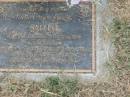 Nancy McAuslane SMITH,
died 29 July 1996 aged 62 years,
wife mum nanna,
remembered by Col, Chick, Danny & Dave;
Goomeri cemetery, Kilkivan Shire