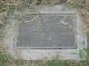 Ruby Elizabeth Jane TIERNEY,
mother grandmother great-grandmother,
died 4 July 1989 aged 81 years;
Goomeri cemetery, Kilkivan Shire
