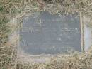 Lachlan Robert GLASGOW,
son brother,
194-1979 - 13-1-1991;
Goomeri cemetery, Kilkivan Shire