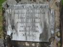 Stan JENKINS,
son brother,
accidentally killed 14 Jan 1938 aged 27 years;
Goomeri cemetery, Kilkivan Shire
