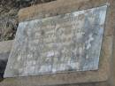 
parents;
Elizabeth PORTER,
1887 - 1928;
Robert Henry PORTER,
1884 - 1940;
Greenmount cemetery, Cambooya Shire
