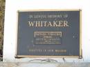 Patrick Frances (Frank) WHITAKER
B: 11-2-1912
D: 23-2-1998
aged 85
St Matthews (Anglican) Grovely, Brisbane