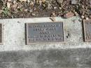 Sidney James GRICE
husband of Daisy 63 years
17-2-1914 to 13-3-1999
St Matthews (Anglican) Grovely, Brisbane