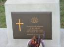 F W GRAY
18 Mar 1976
aged 62
Eliza Florence GRAY (Flo)
4-3-1917 to 21-1-2000
(wife of Fred)
St Matthews (Anglican) Grovely, Brisbane