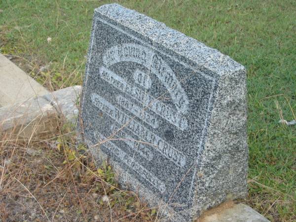 mother  | Elsie CRUST  | 1887 - 1924  |   | father  | William R CRUST  | 1869 - 1946  |   | St Matthew's (Anglican) Grovely, Brisbane  | 