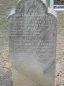 Gustine STUMER
b: 20 Jul 1819, d: 29 Jul 1891, aged 72 years, 9 days
Christian F STUMER
b: 15 Mar 1822, d: 20 Aug 1902
Haigslea Lawn Cemetery, Ipswich