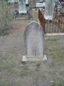 Lui STALLMANN,
born 12 Feb 1890 died 2 April 1892;
Haigslea Lawn Cemetery, Ipswich