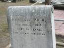 Wilhelmine KUHN
8 Aug 1910, aged 76
Haigslea Lawn Cemetery, Ipswich