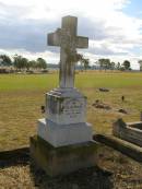 Ellen HAYES
d 3 Jul 1917, aged 75
Patrick HAYES
d: 2 Jan 1933, aged 95
Ellen C HAYES
d: 18 Dec 1928, aged 49
John Patrick HAYES
d: 29 May 1951, aged 71
(uncle) Henry Joseph HAYES
d: 23 Aug 1942, aged 68
Harrisville Cemetery - Scenic Rim Regional Council