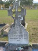 Philip DWYER
d: 10 May 1923, aged 77
(wife) Sarah (DWYER)
d: 6 Sep 1923, aged 64
Harrisville Cemetery - Scenic Rim Regional Council