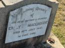 Emily H MACGREGOR
d: 16 Jul 1943
Harrisville Cemetery - Scenic Rim Regional Council