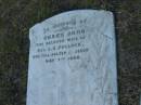 Sarah Jane (POLLOCK)
wife of rev J S POLLOCK
d: 7 May 1888
Harrisville Cemetery - Scenic Rim Regional Council