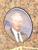 Kevin ALPHONSUS,
husband of Mary,
father of John, Ann, Michael Bernadettte,
Robert & Peter,
born 13-9-20 died 15-5-02;
Helidon Catholic cemetery, Gatton Shire