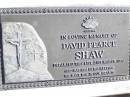 David Pearce SHAW,
died 21 March 1991;
Helidon Catholic cemetery, Gatton Shire
